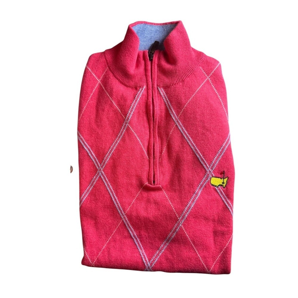 Men's Clubhouse Collection Golf Sweater Vest XL Made‎ in Italy  Cashmere Blend